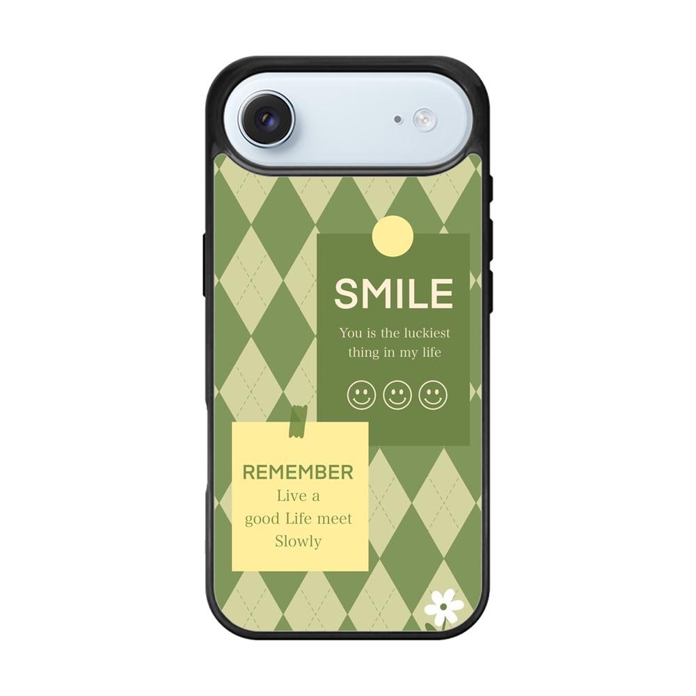 smile green FLN0072 iPhone Air Case