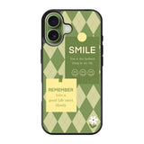 smile green FLN0072 iPhone 17 Case