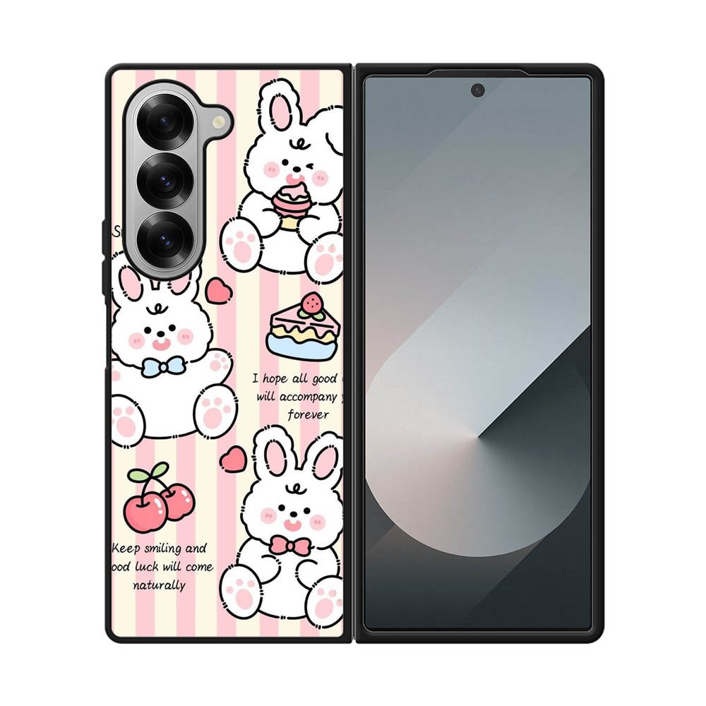 Sweet rabbit FLN0077 Samsung Galaxy Z Fold 7 5G Case