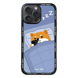 shiba sleeping FLN0078 iPhone 15 Pro Max Case