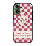 Quotes flower art FLN0084 iPhone 17 Case