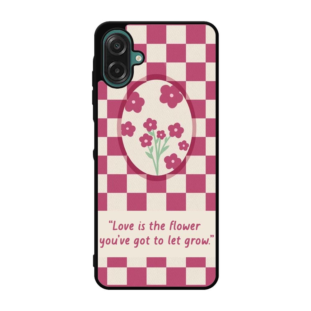 Quotes flower art FLN0084 Samsung Galaxy A07 Case