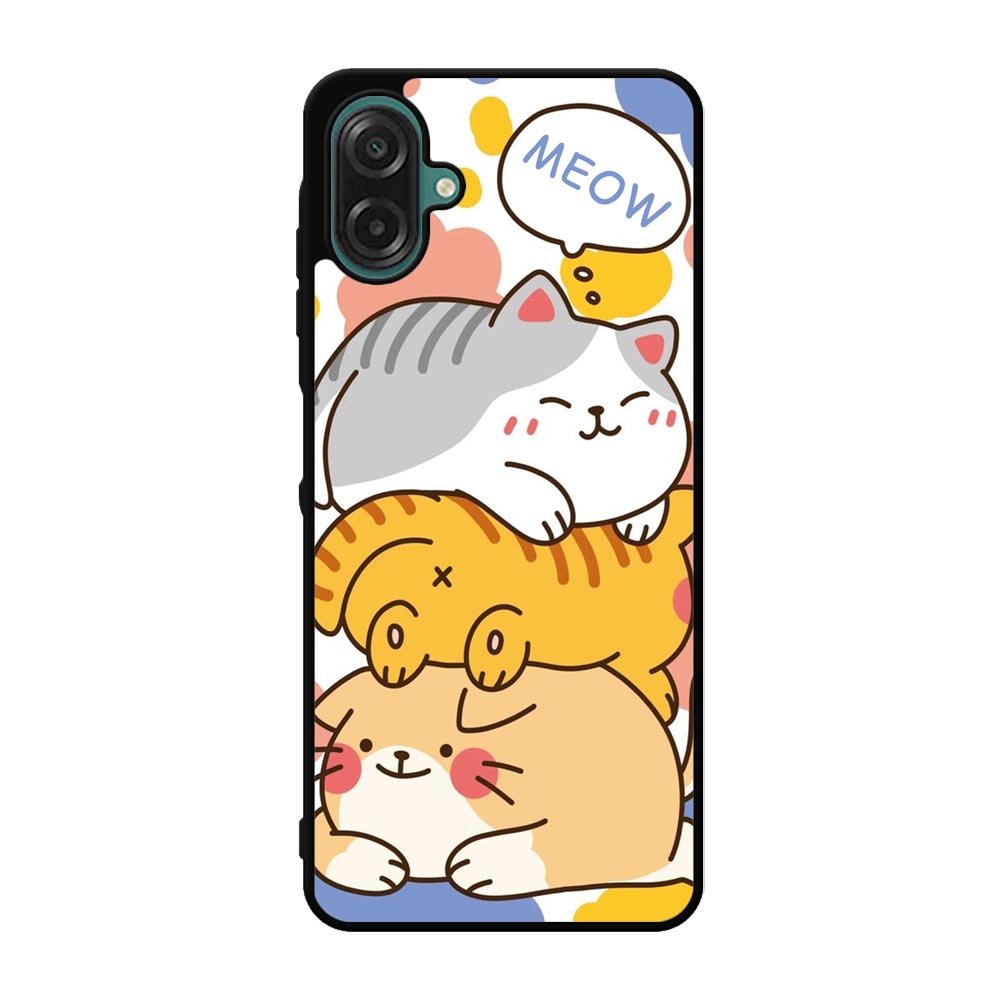 cat meow FLN0097 Samsung Galaxy A07 Case
