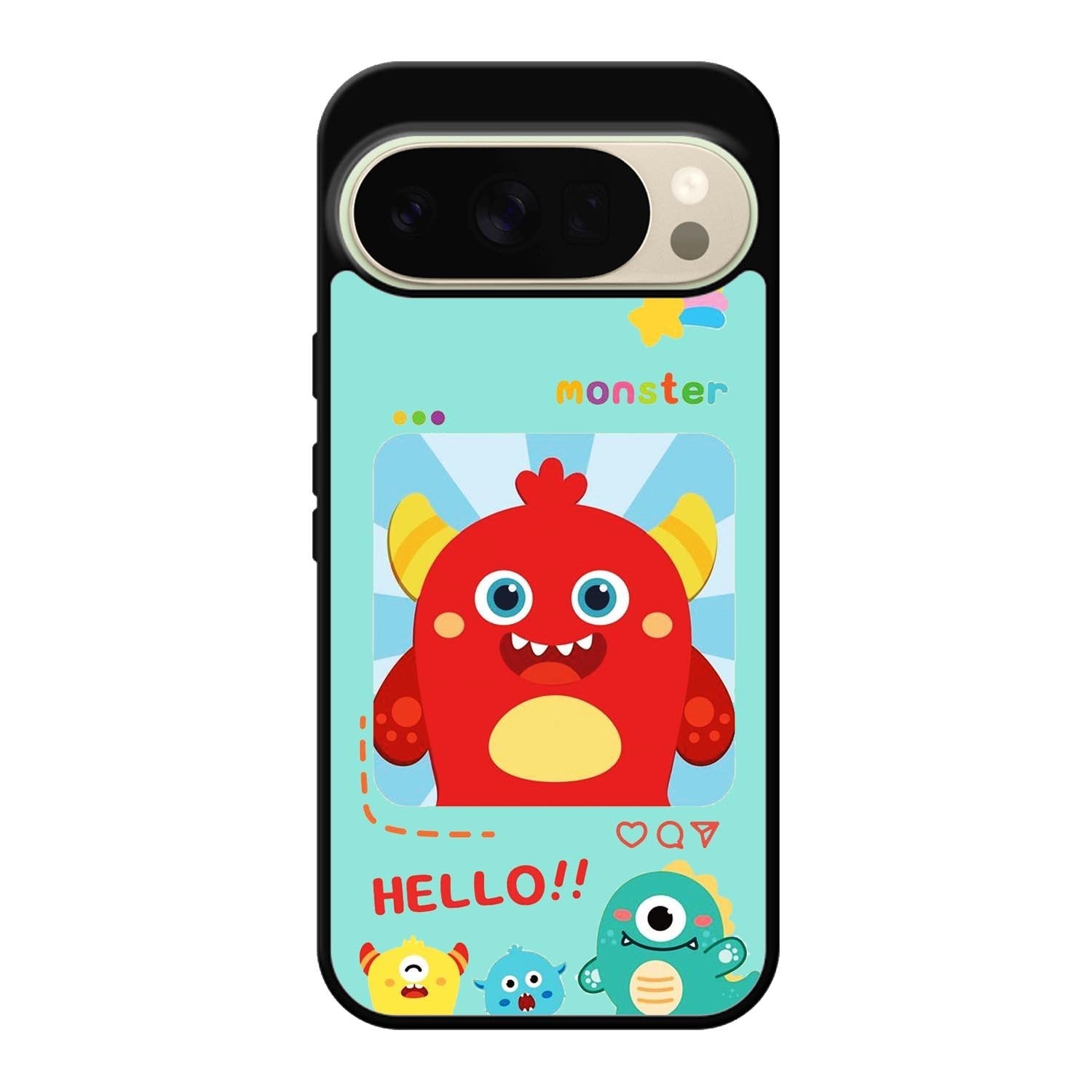 Hello monster FLN0100 Google Pixel 10 Pro Case