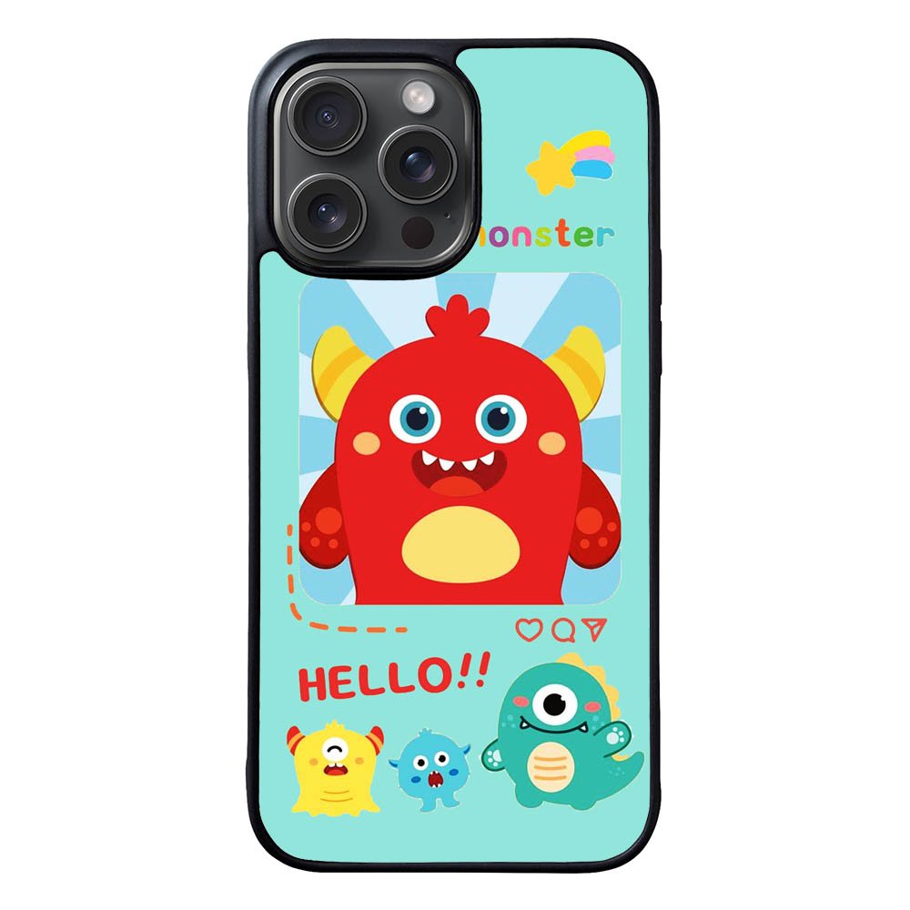Hello monster FLN0100 iPhone 15 Pro Max Case