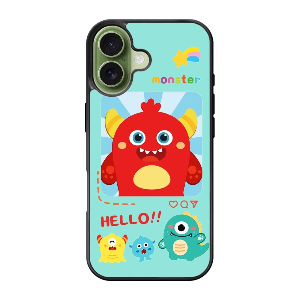 Hello monster FLN0100 iPhone 17 Case