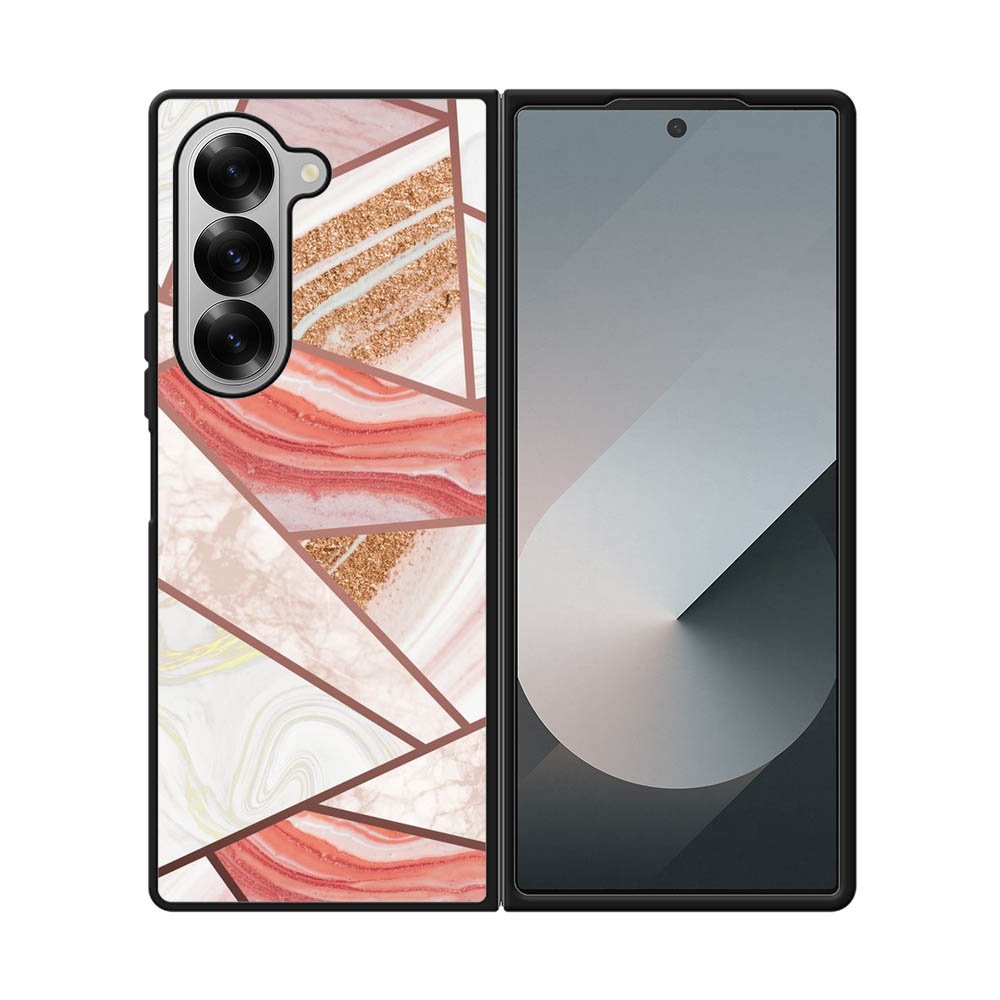Geometric abstrak FLN0104 Samsung Galaxy Z Fold 7 5G Case