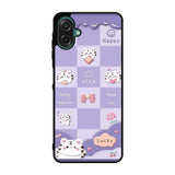 nice cat FLN0110 Samsung Galaxy A07 Case