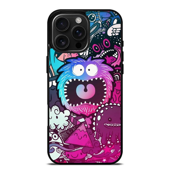 Monster art FLN0112 iPhone 16 Pro Max Case