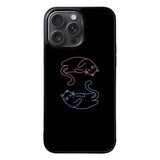 Couple cat FLN0116 iPhone 15 Pro Max Case