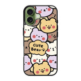 Cute bear FLN0121 iPhone 17 Case