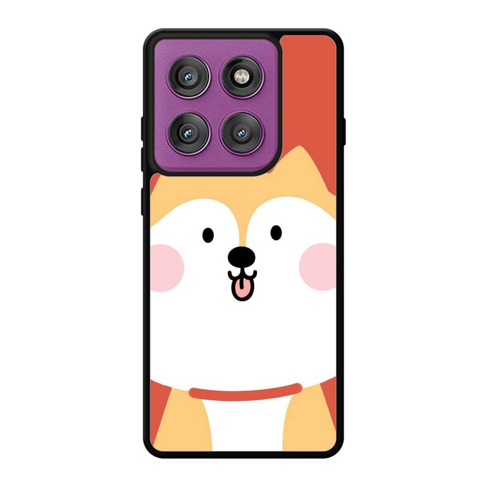 shiba cute face FLN0123 Motorola Moto Edge 60 Pro Case