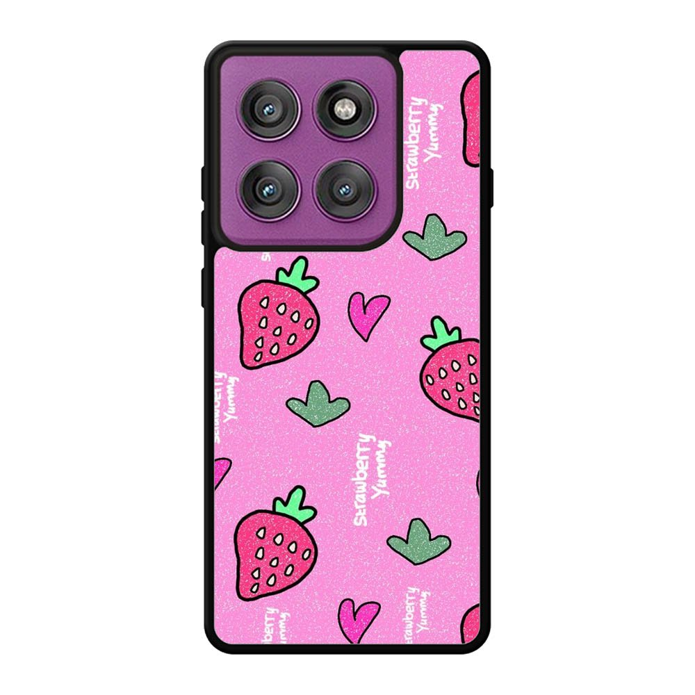 Strawberry yummy FLN0124 Motorola Moto Edge 60 Pro Case