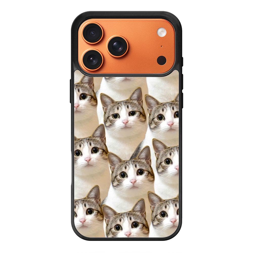 cat pattern cute FLN0132 iPhone 17 Pro Max Case