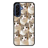 cat pattern cute FLN0132 Samsung Galaxy A17 Case