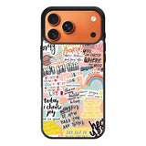 Quotes sticker FLN0140 iPhone 17 Pro Max Case