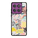 Quotes sticker FLN0140 Motorola Moto Edge 60 Pro Case