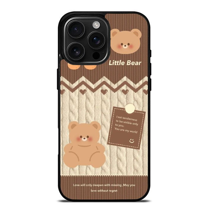 Little bear FLN0141 iPhone 16 Pro Max Case