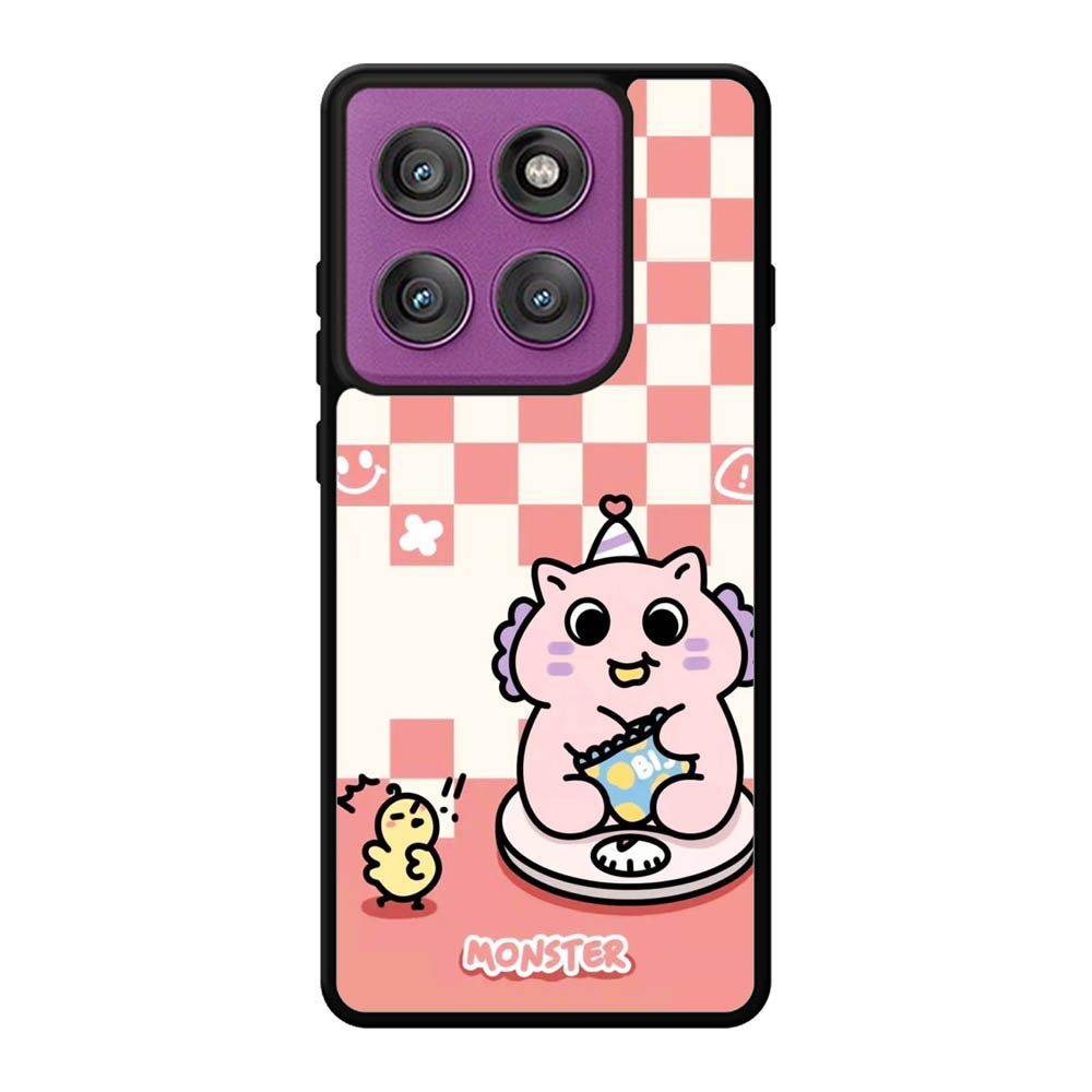 Monsters eat snacks FLN0151 Motorola Moto Edge 60 Pro Case