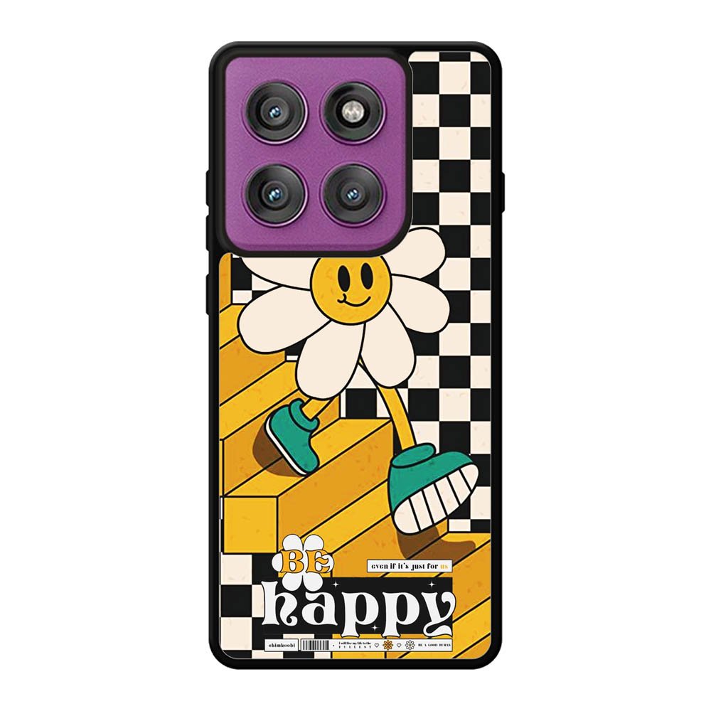 Be happy FLN0152 Motorola Moto Edge 60 Pro Case