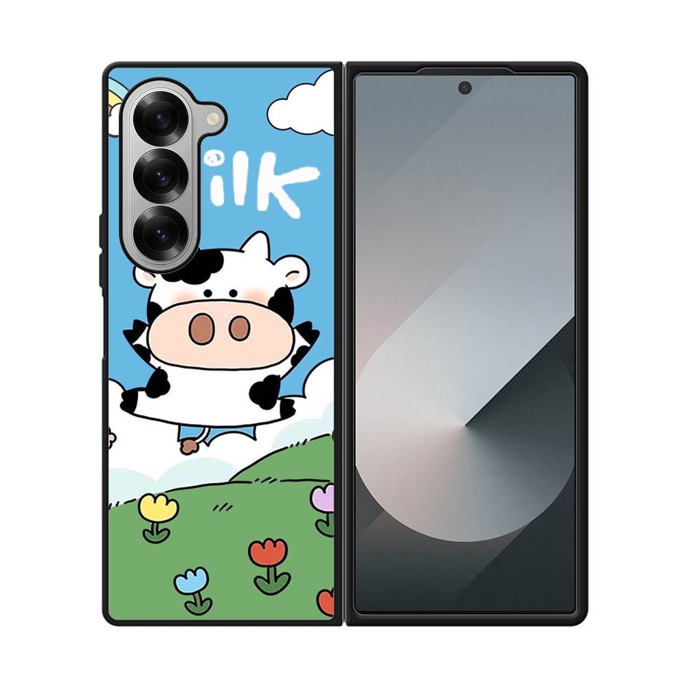 Cows milk FLN0154 Samsung Galaxy Z Fold 7 5G Case