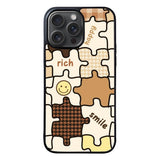 Puzzle smile FLN0157 iPhone 15 Pro Max Case