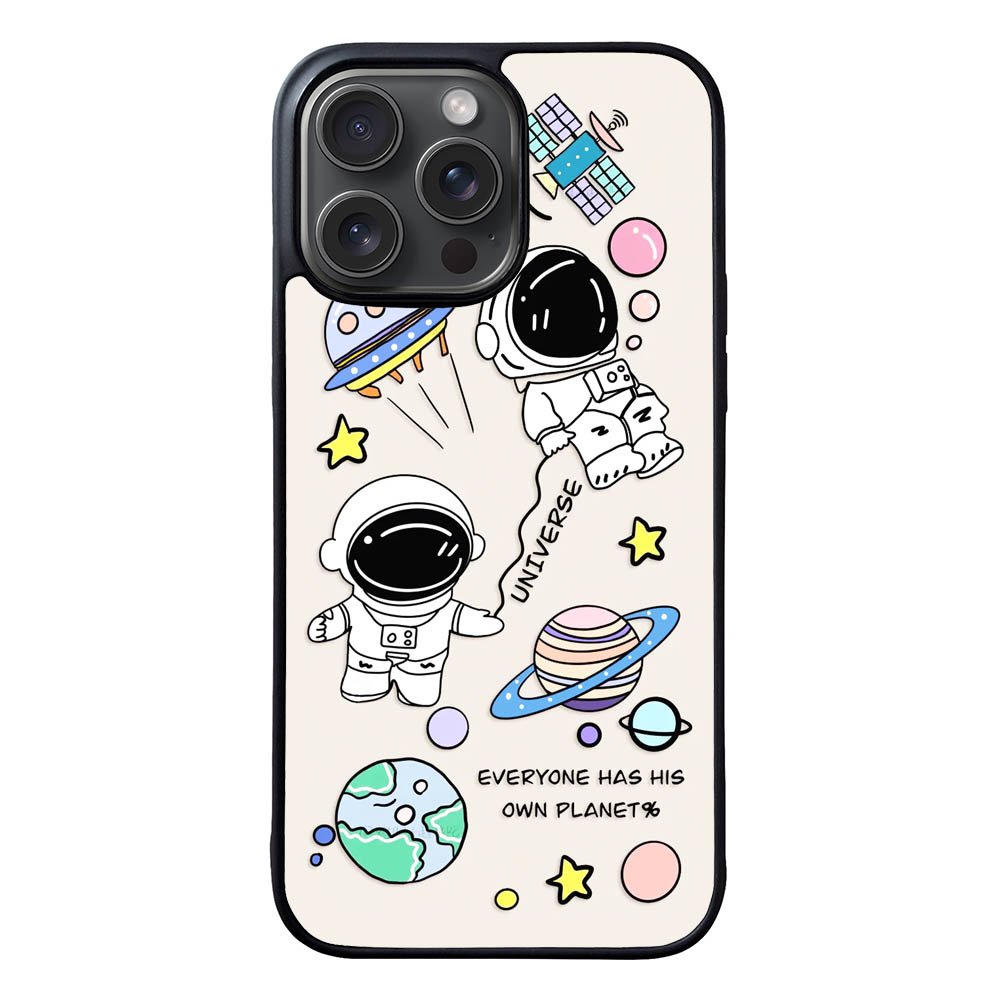 Astronot space FLN0170 iPhone 15 Pro Max Case