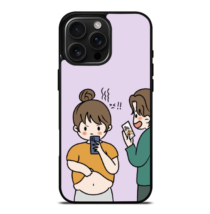 Funny Lucu FLN0171 iPhone 16 Pro Max Case
