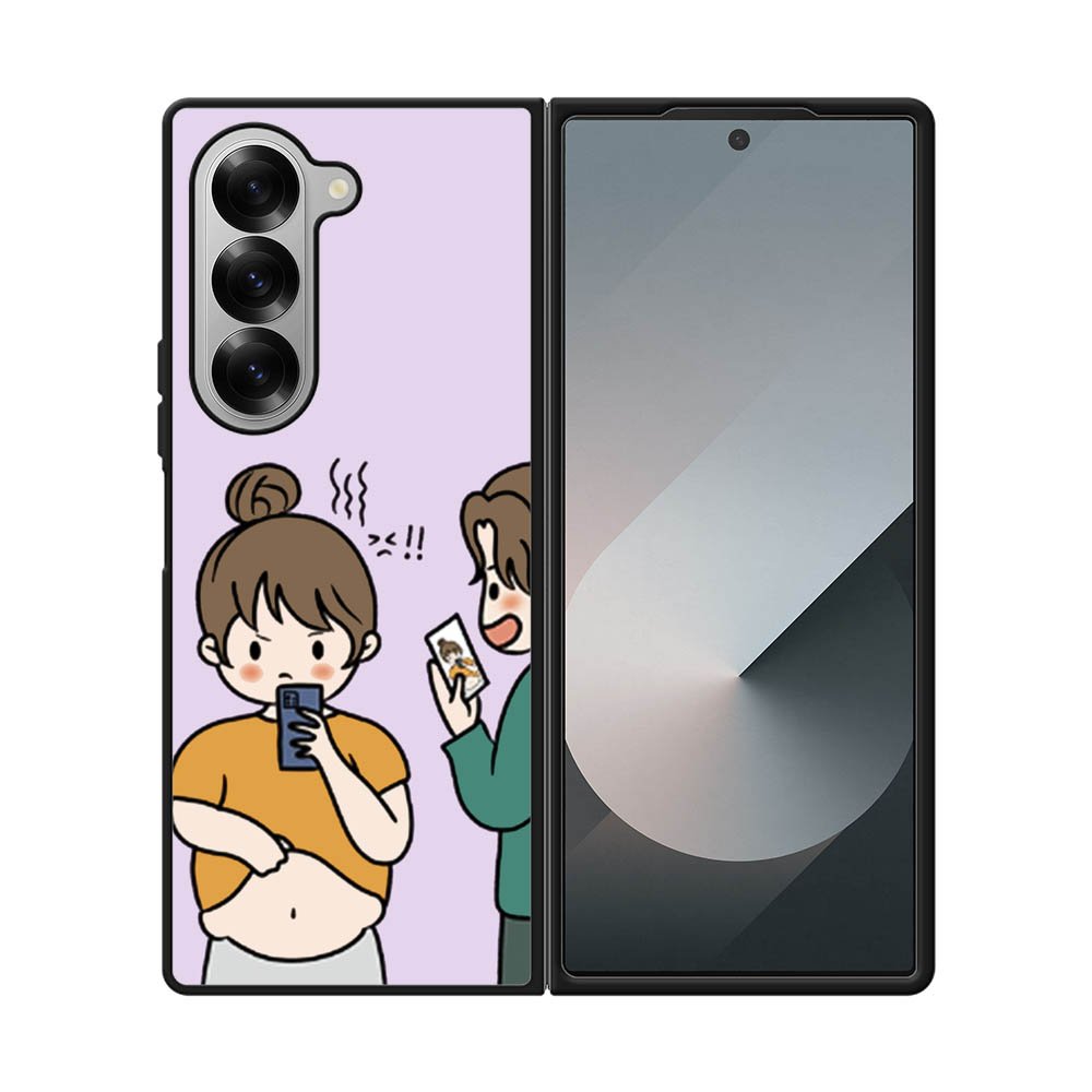 Funny Lucu FLN0171 Samsung Galaxy Z Fold 7 5G Case