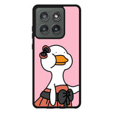duck cute gril FLN0177 Motorola Moto Edge 2025 Case