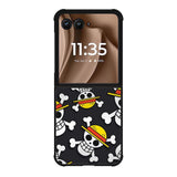 One Piece Straw Hat Pirates Logo Dark Motorola Moto RAZR Plus 2025 Case OV10993