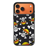 One Piece Straw Hat Pirates Logo Dark iPhone 17 Pro Case QC10993
