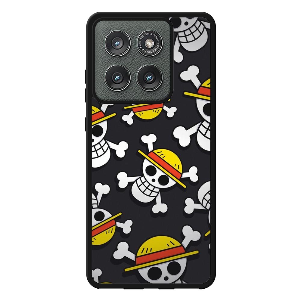 One Piece Straw Hat Pirates Logo Dark Motorola Moto Edge 2025 Case QC10993