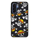 One Piece Straw Hat Pirates Logo Dark Samsung Galaxy A17 Case QC10993