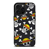 One Piece Straw Hat Pirates Logo Dark iPhone 16 Pro Case OV10993