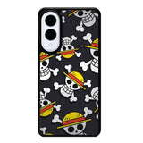One Piece Straw Hat Pirates Logo Dark Samsung Galaxy S25 Edge 5G Case OV10993
