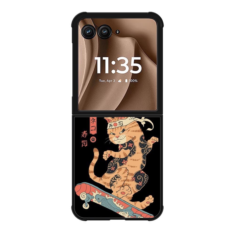 Cats japanese Motorola Moto RAZR Plus 2025 Case OV11051