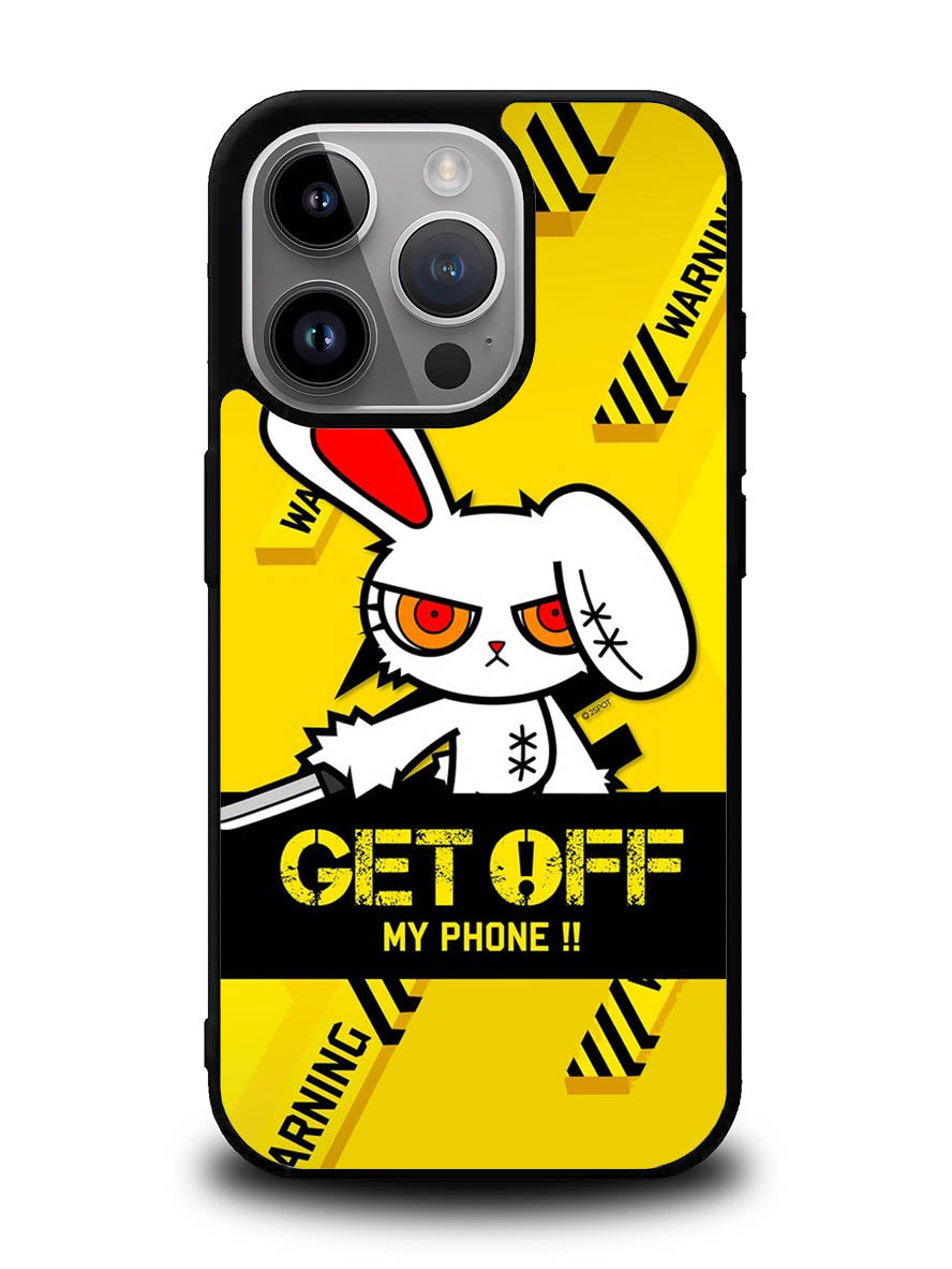 Get off my phone iPhone 16 Pro Max Case OV11096