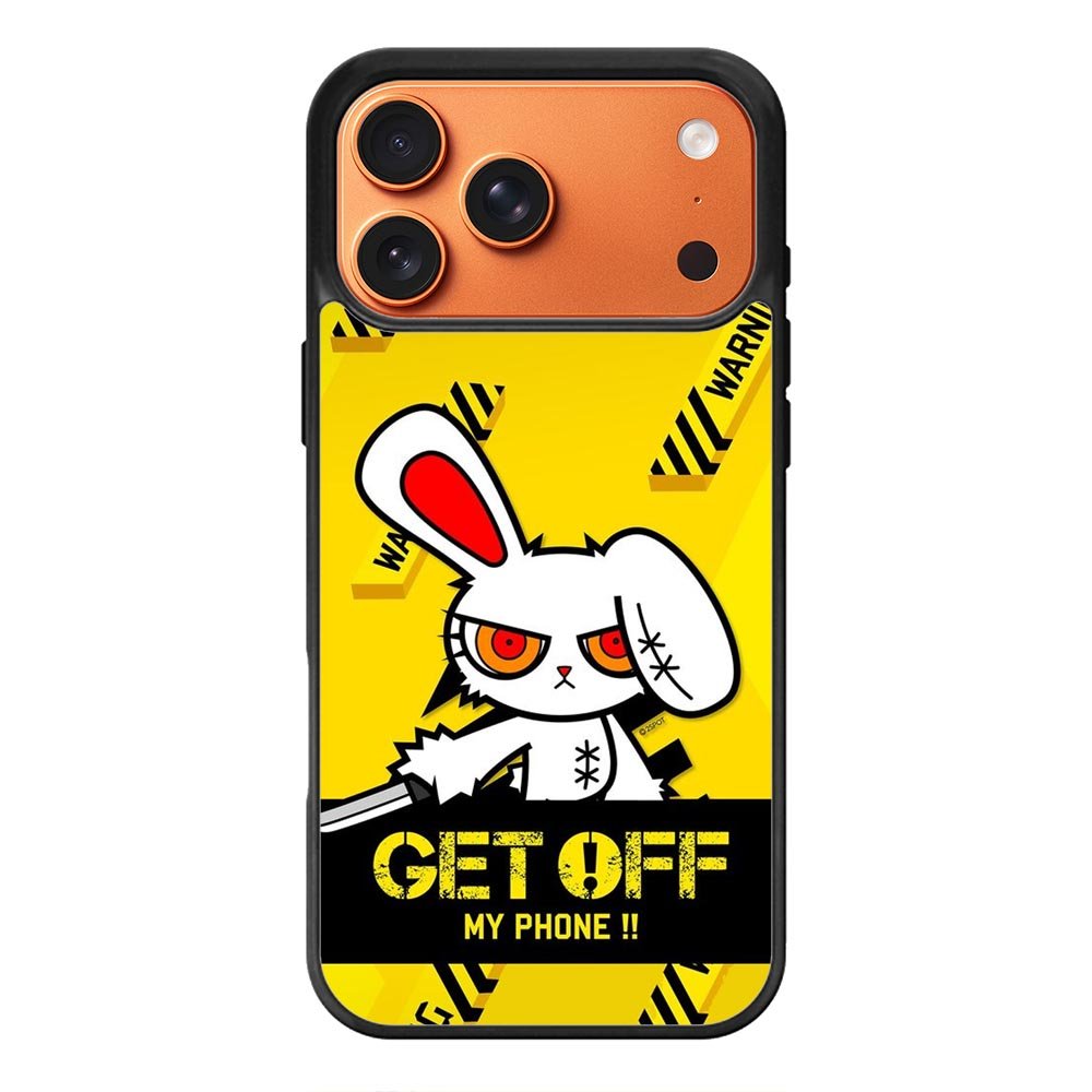 Get off my phone iPhone 17 Pro Max Case OV11096