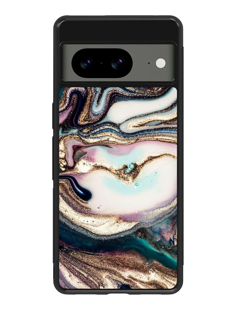 Abstrak gliter Google Pixel 8A Case QC11230