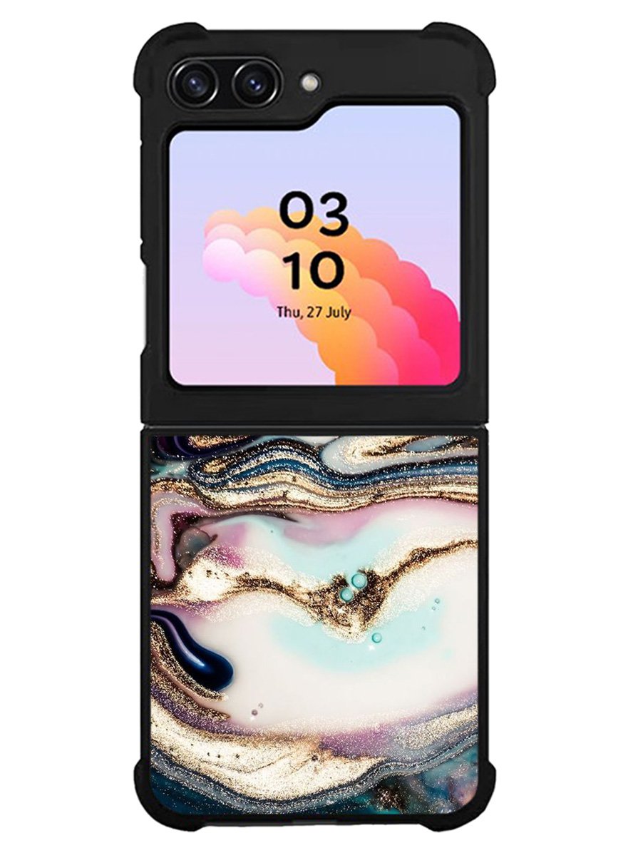 Abstrak gliter Samsung Galaxy Z Flip 5 5G 2023 Case OV11230