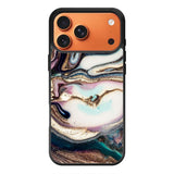 Abstrak gliter iPhone 17 Pro Max Case QC11230