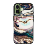 Abstrak gliter iPhone 17 Case QC11230