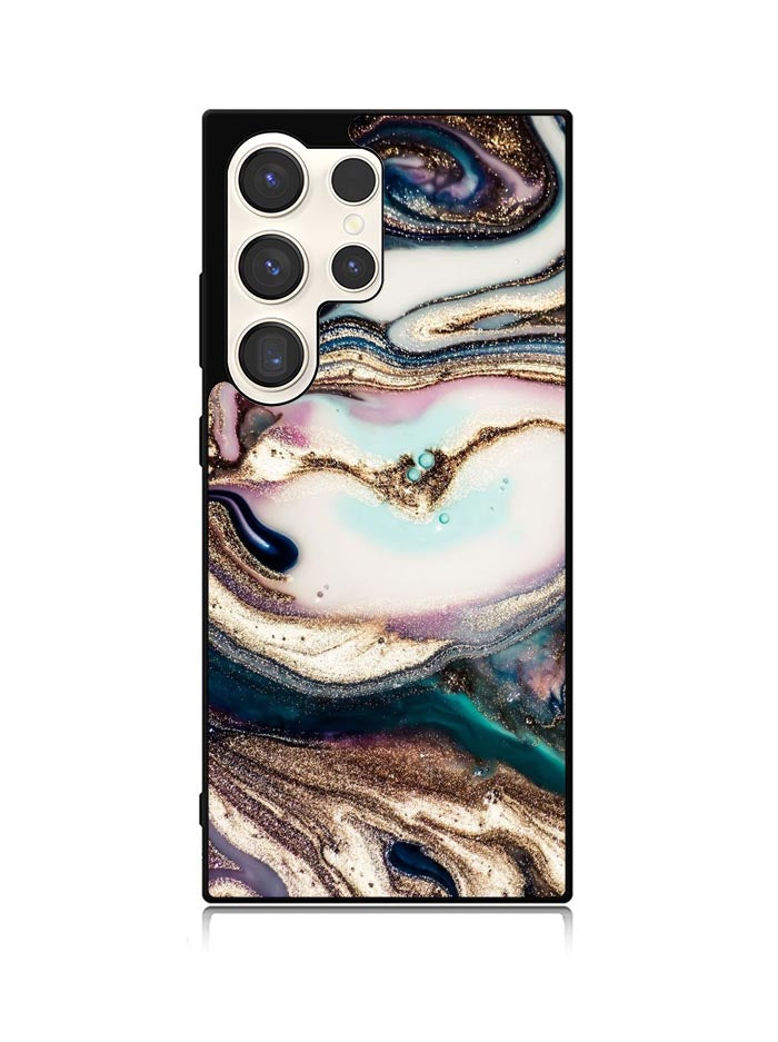 Abstrak gliter Samsung Galaxy S25 Ultra 5G Case QC11230