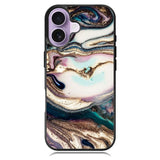 Abstrak gliter iPhone 17 Case OV11230