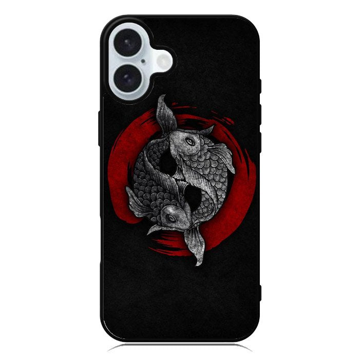 Fish japanese iPhone 16 Case QC11086