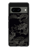 Dragon black and white Google Pixel 8 Case QC11078
