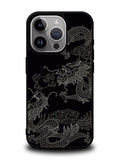 Dragon black and white iPhone 16 Pro Max Case OV11078