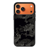 Dragon black and white iPhone 17 Pro Max Case OV11078