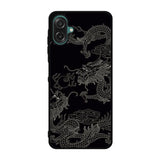Dragon black and white Samsung Galaxy A07 Case OV11078